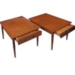 mid century accent table modern end wood antique tables ebth target telephone pier imports outdoor cushions tiffany shades sofa ideas furniture elegance high pub set pottery barn 150x150