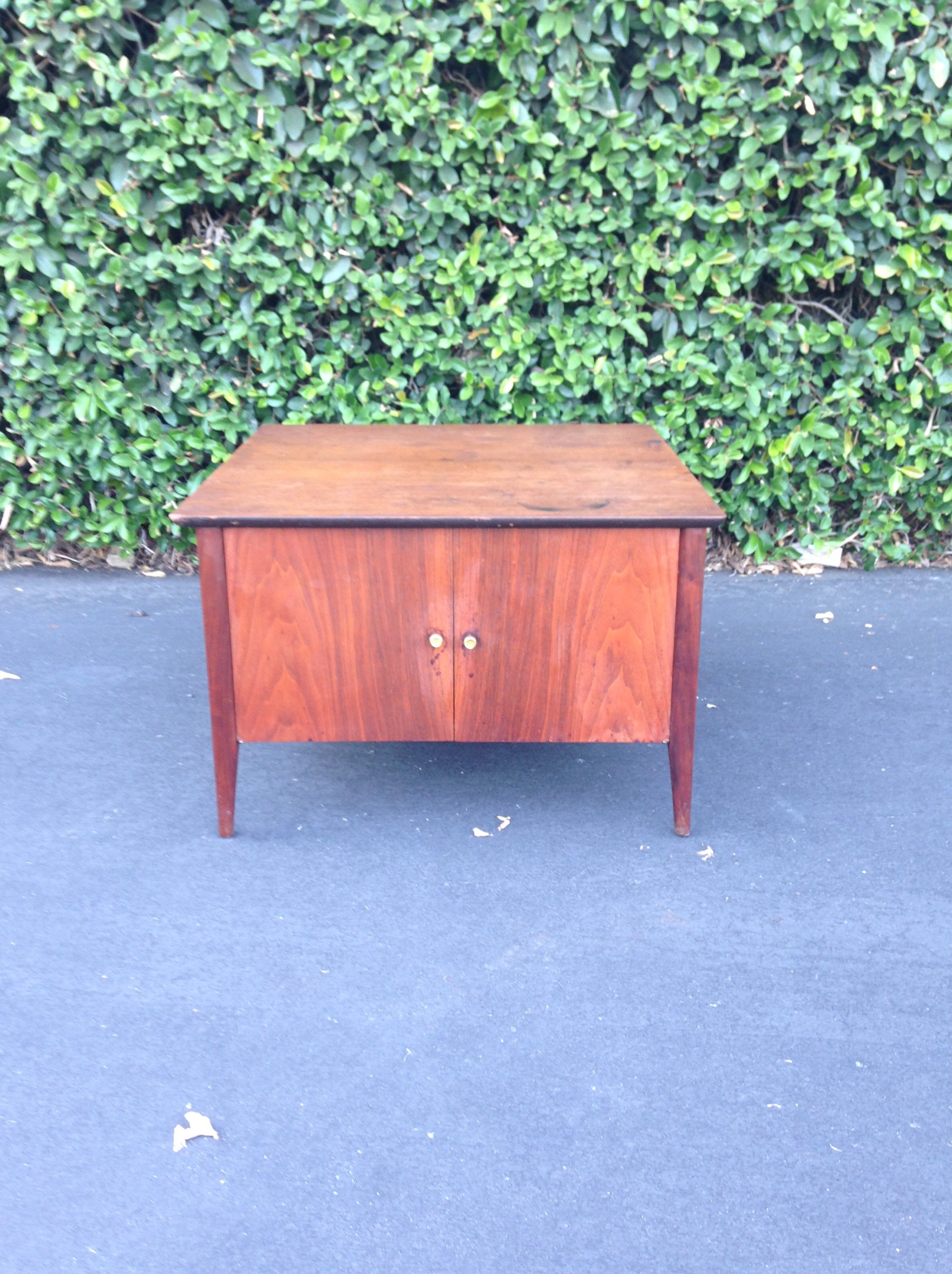 mid century danish modern accent table mcm side fullxfull coffee dark walnut nightstand vintage bedside retro tablecloth for round dining pier one imports entryway rug outdoor