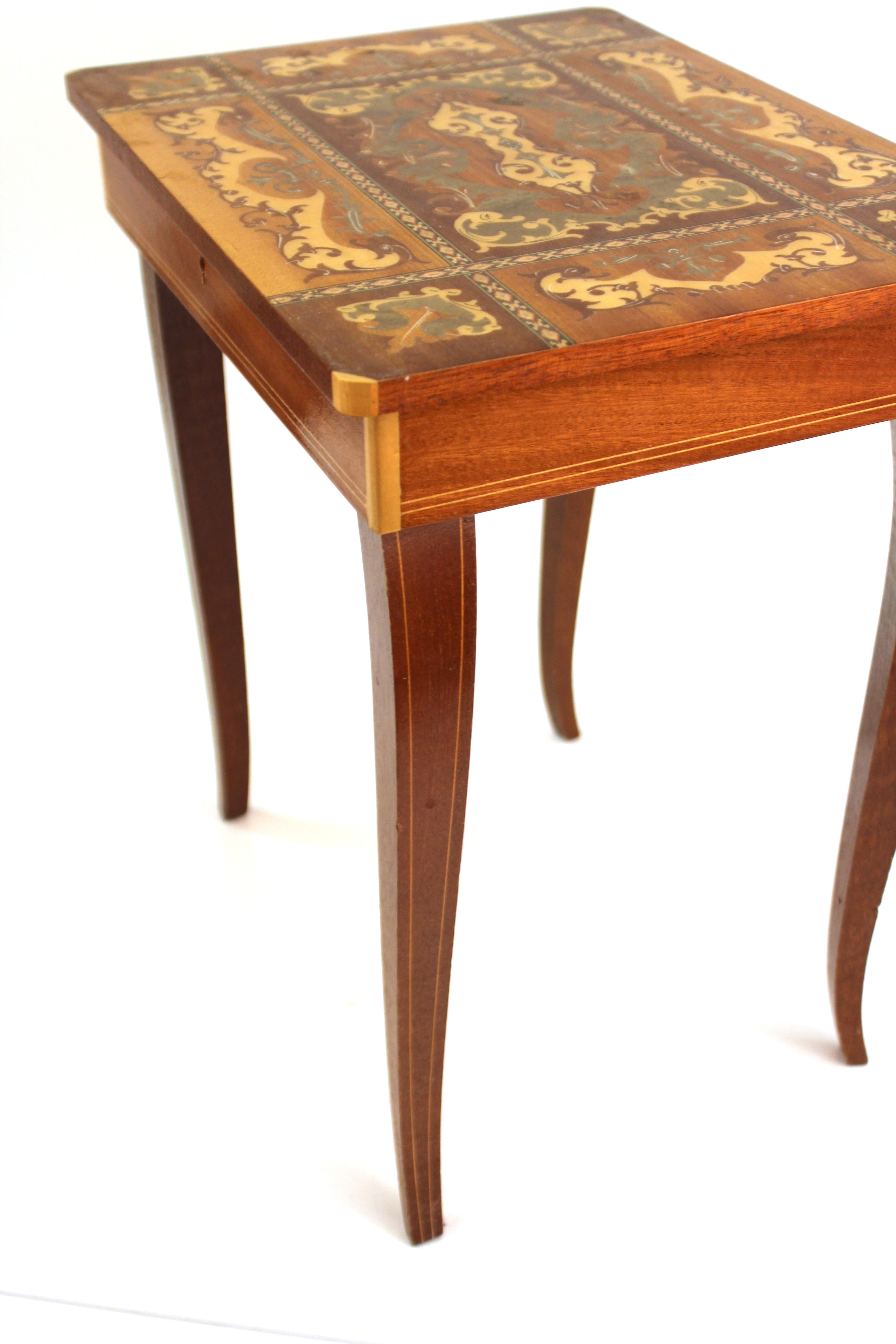midcentury italian sorrento musical table with wood inlay for img master accent razer mouse ouroboros glass top coffee and end tables butler specialty console lamps without