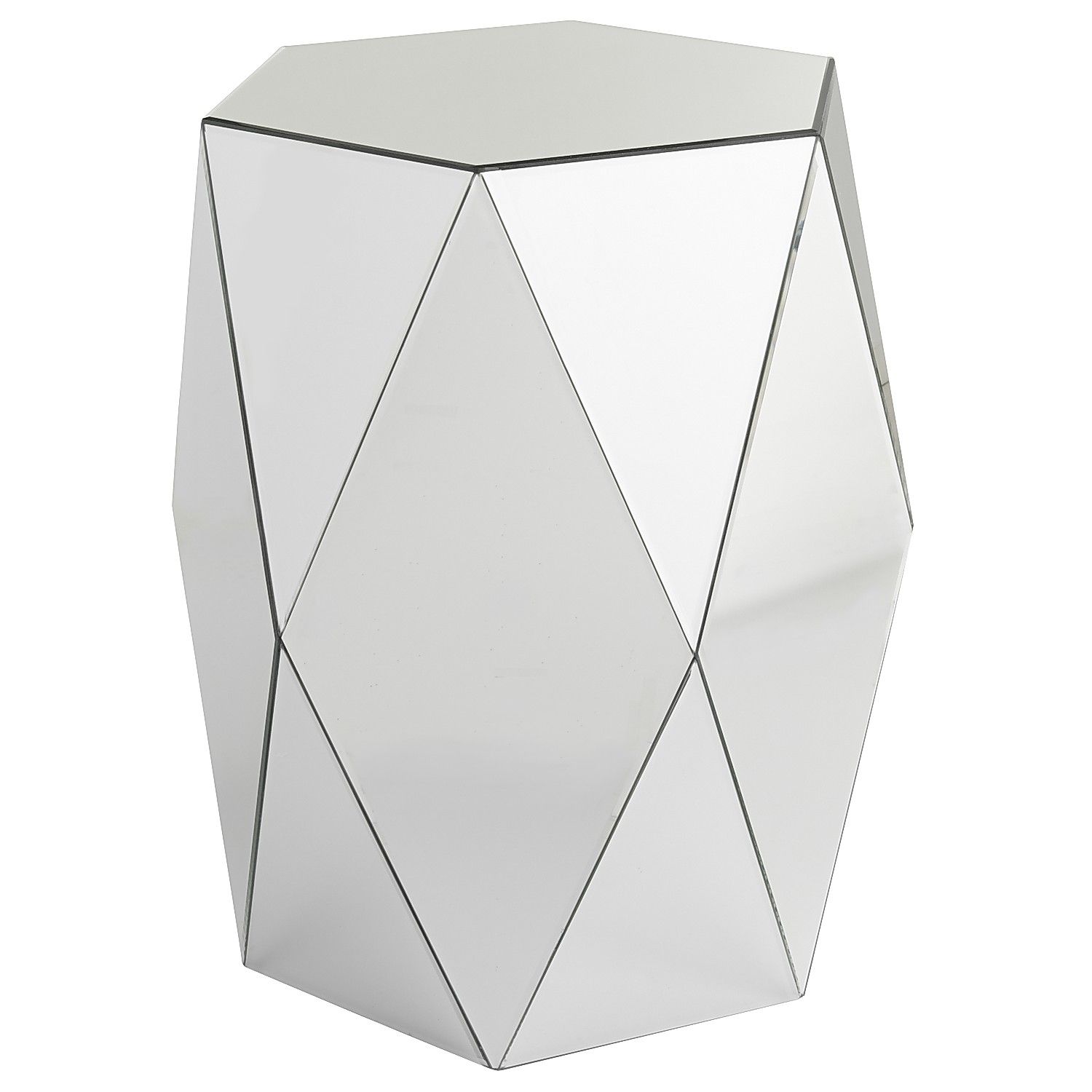 miera diamond mirrored drum accent table tables white outdoor metal ashley furniture set shelving concrete homeware decor barn door closet doors small triangle kartell chairs