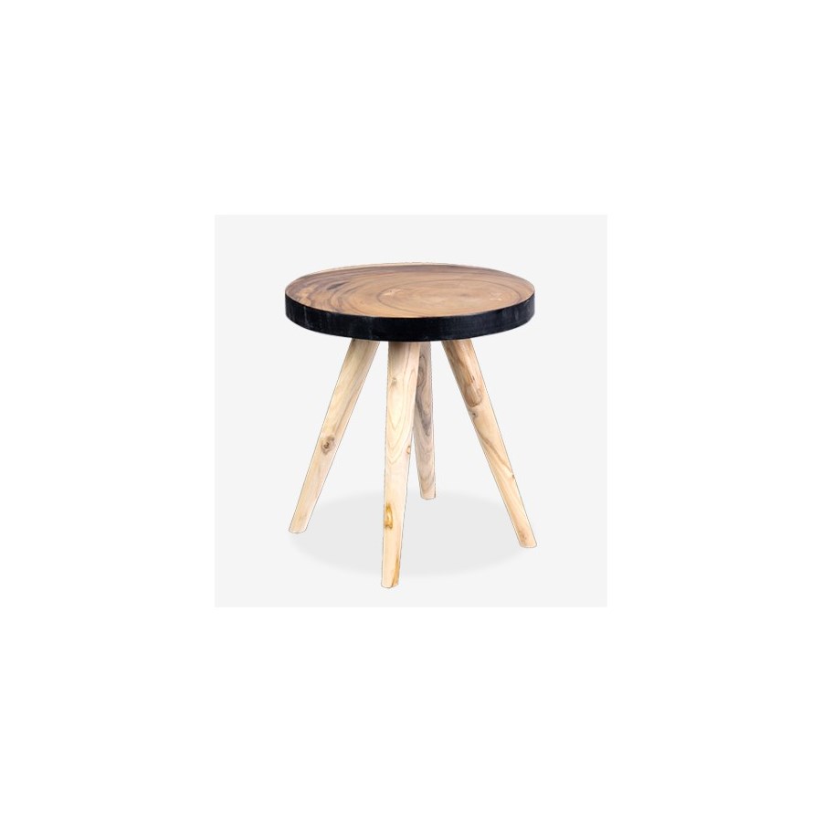 milan large round organic side table accent tables jeffan mini coffee modern patio mango wood unique outdoor furniture contemporary toronto build end cast iron two bulb lamp light