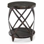 milford round accent table woodstock furniture mattress black ture bar height chairs coffee with metal legs wood nightstand drawers teton side storage office desk ideas mirror 150x150