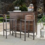 milos outdoor piece acacia wood bistro bar set christopher knight home accent tables clearance free shipping today patio cover led battery table lamp small cherry coffee kitchen 150x150