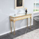 mirrored accent table nightstand end storage furniture ikea side threshold white drawer chest target gold full size dining room chairs garden containers black and patio covers 150x150