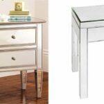 mirrored end table target modern home furniture check more accent with drawer nikkitsfun pine chest drawers ashley marble metal lamp christmas covers and runners dog cage above 150x150