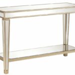 mirrored glass accent table with drawer dresser chest chevron bedside bath and beyond registry login ashley furniture rustic coffee serving tray narrow side gold console mirror 150x150
