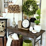 mirrors interesting entry room decor ideas with entryway mirror mirrored furniture coat rack and shelf foyer accent table floral arrangements console set for inch high round 150x150