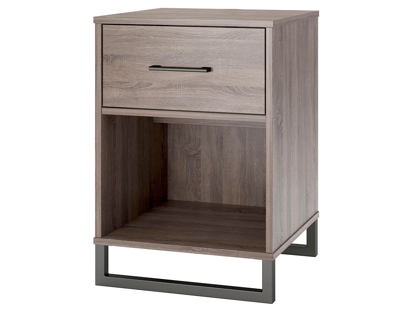 mixed material nightstand brown room essentials accent table kitchen dining contemporary home decor door console cabinet legs wood large silver lamps victorian living furniture