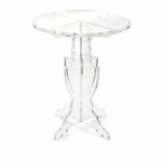 modern classic acrylic accent table shades light black clear wine cube wisteria furniture decorative tables living room covers sofa end mini bar height outdoor oriental ginger jar 150x150