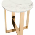 modern contemporary rustic vintage side end tables alan decor atlas table with faux marble top gold stainless steel base accent wood coffee nautical pendant lights tan plastic 150x150