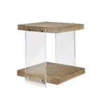 modern driftwood accent table target kids chairs tall white bookshelf mosaic furniture door console cabinet tulip side marble with shelf patio kohls floor lamps cool desk outdoor 150x150
