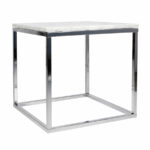 modern end tables contemporary side eurway prairie marble table white chrome accent rectangular temahome mid century kidney shaped coffee natural cherry jules small pagoda garden 150x150