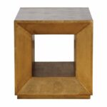 modern end tables for contemporary homes modtempo uttermost flair gold cube table montrez accent drum rack unfinished bedside tall nightstands lucite coffee nest sofa side with 150x150