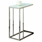 modern end tables tony accent table eurway metal with glass top marble console set chairs calgary mid century and acrylic lucite coffee for small living room diy bar west elm 150x150