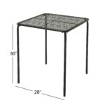 modern inch lace designed iron outdoor table studio bombay outdoors pineapple umbrella accent free shipping today dark brown rattan coffee office cupboard corner display cabinet 150x150