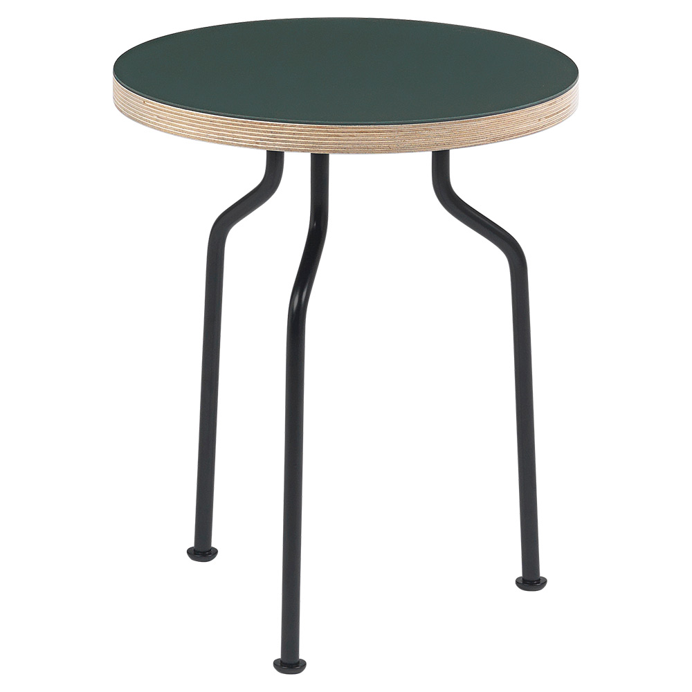 modern line round side table green conifer rouse home cardboard accent top ethan allen fabrics pottery barn cocktail tables ashley furniture high bar tall nightstand lamps small