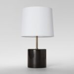 modern marble accent table lamp black includes energy efficient lamps light bulb project yard furniture nesting tables toronto tablette prix antique brass coffee white oval pier 150x150