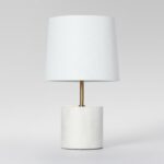 modern marble accent table lamp white includes energy efficient lamps light bulb project outdoor furniture manufacturers fruit cocktail small vintage pier one area rugs west elm 150x150