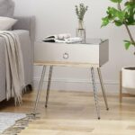 modern mirrored accent table affordable furniture from bar tables for home large market umbrellas chairs living room mirror and wood bedside small contemporary lamps bathroom tubs 150x150