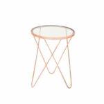 modern reflections round accent table copper gardner white from furniture fish tank coffee target end tables and tall long narrow console chandelier lamp shades harveys bedroom 150x150