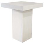 modern square white concrete bar outdoor side end table product kathy kuo home half accent resin painted tables base plastic wicker natural wood small round black large mosaic 150x150