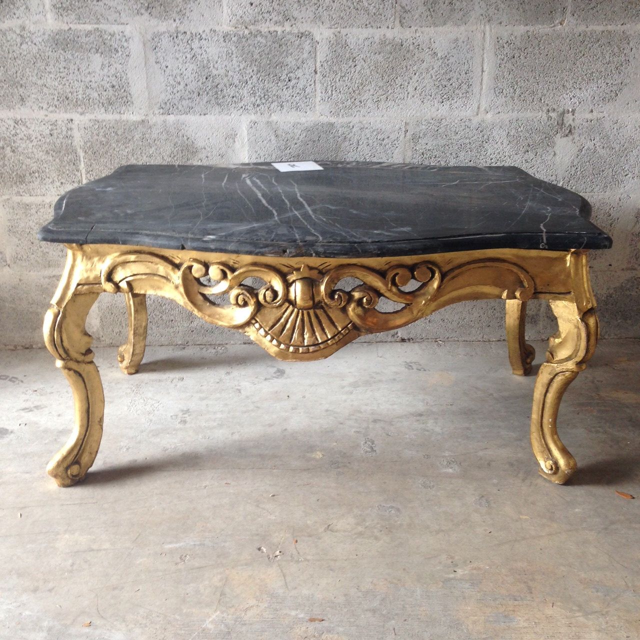 modern table legs probably perfect nice black marble top end gold coffee antique italian baroque leaf tables gild refinished heavy carvings rococo louis xvi sittinprettybymyleen