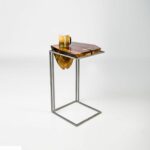 modern tray tables and fabulous ways use them table solid black walnut living room accent snack with glass top white bedside chest drawers vitra eames chair replica slender end 150x150