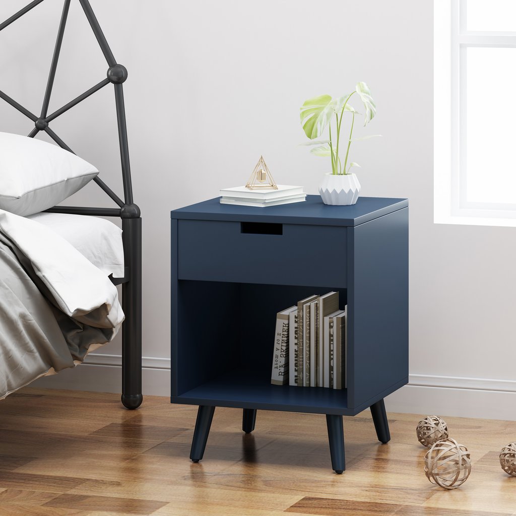modern wooden accent side table dark blue noble house furniture seat for drums small antique drop leaf end large white bedside round wood wide drawers lucite sofa dorm room ping