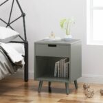 modern wooden accent side table grey noble house furniture wood quilt rack style lamp shades for crystal lamps nursery nightstand rattan cool bar wicker basket end storage trunk 150x150