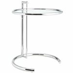 modway eileen contemporary modern metal and glass side hawthorne top accent table bronze kitchen dining kirklands tables round coffee pottery barn art nest furniture tiffany 150x150