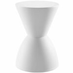 modway haste contemporary modern hourglass accent stool qbvqjl white ceramic table kitchen dining low outdoor seaside lamps small cocktail tables for spaces tall bar metal cabinet 150x150