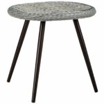 modway outdoor side tables eei gry endeavor table gray patio wicker rattan set covers bronze coffee inexpensive furniture wall console chrome desk legs round silver mirror french 150x150
