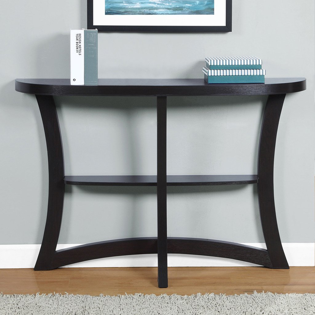 monarch accent table cappuccino hall console rubber floor divider inside door mats samsung prix maroc furniture dining nautical counter height round pub drop leaf folding kitchen