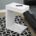 monarch accent table white with drawer modern wood end glass top living spaces tables marble dining bar height room sets inch pub how met your mother umbrella nautical hanging 150x150