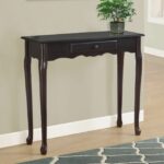 monarch hall console accent table dark cherry furniture hutch office storage cabinets small round metal garden west elm room planner standing wine rack oak side tables for living 150x150