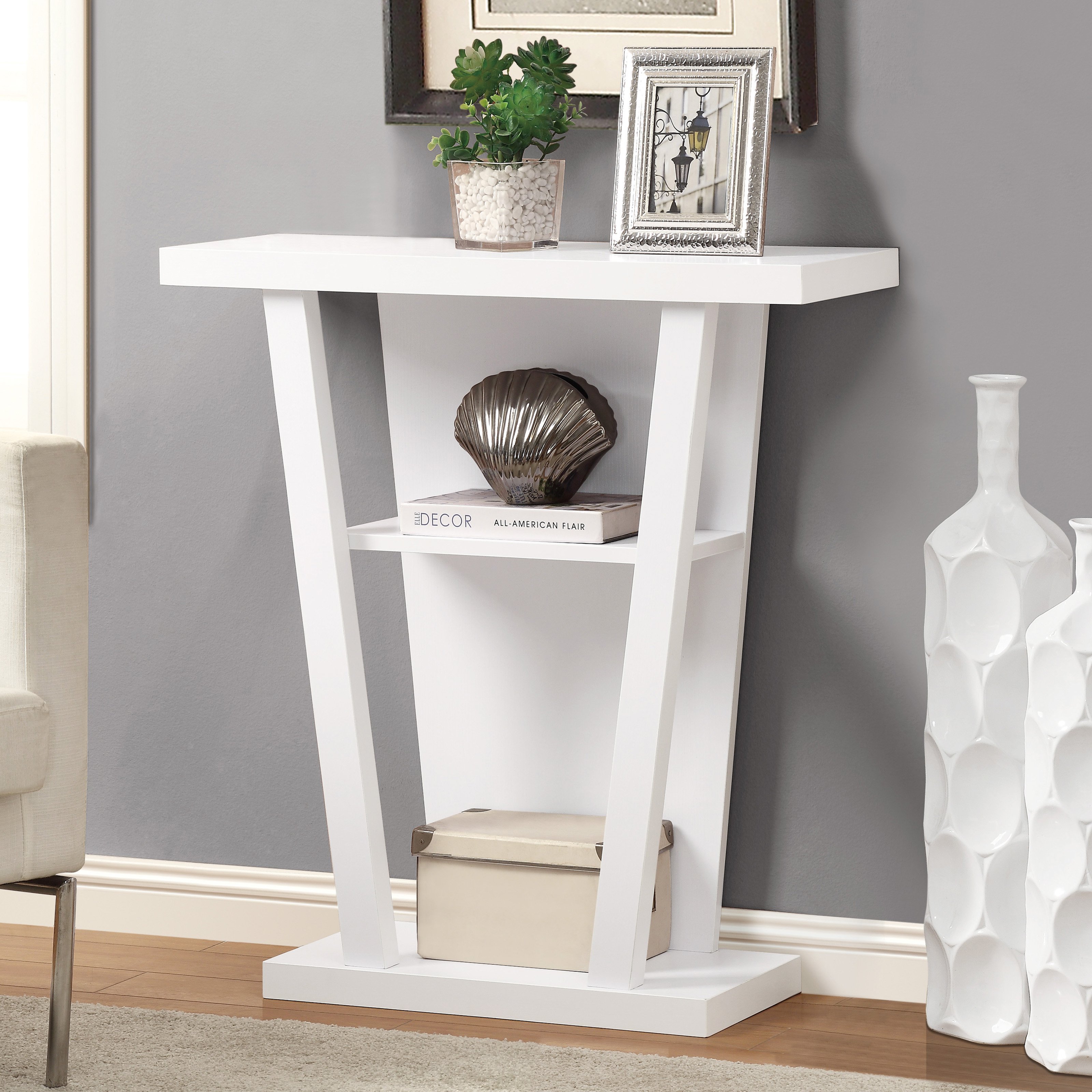 monarch hall console accent table white master farmhouse dinner person square dining counter height bench metal nesting tables rustic brown marble side hampton bay patio small