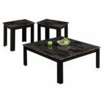 monarch marble look top piece square table set accent black grey kitchen dining beach style lamps pier curtains clearance outdoor bistro round glass folding nesting tables room 150x150