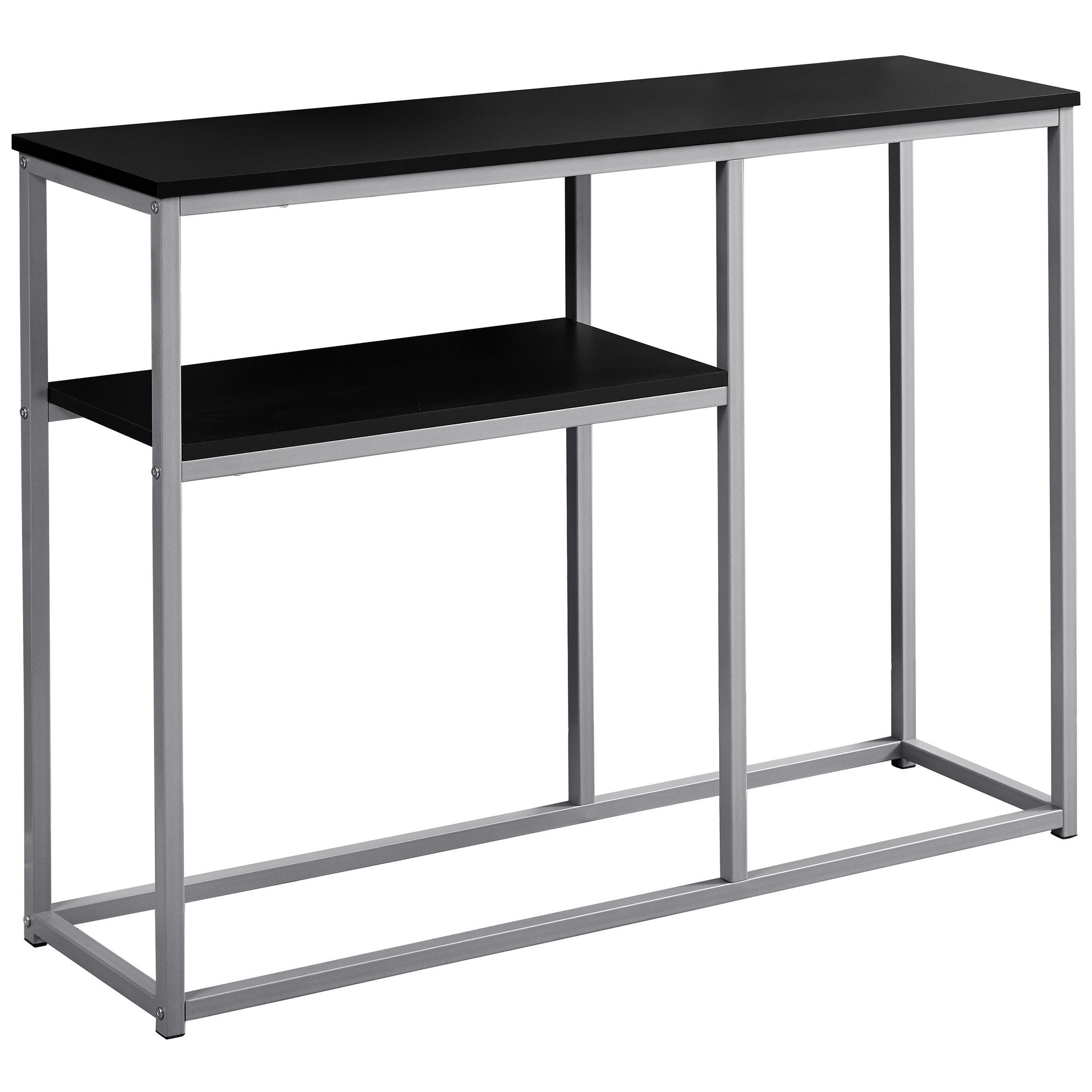 monarch mdf and metal accent table black finish gwg dog kennel end pulaski display cabinet tray counter height kitchen set hobby lobby coffee transition floor trim lucite dining