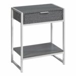 monarch particle board and mdf metal accent table grey finish small retro coffee vintage furniture decorative chest drawers plastic cloth large corner made chaise lounge home 150x150