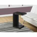 monarch specialties accent table black grey marble look top hover zoom granite coffee and end tables large corner gear lamp outdoor furniture couch normande lighting led desk bar 150x150