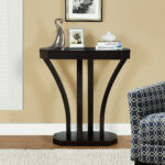 monarch specialties accent table cappuccino hall console prod home furniture entryway hallway tables patio depot coffee top west elm room planner dark grey side fabric tablecloths 150x150