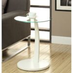 monarch specialties bentwood white glass top end table the tables small accent wood floor threshold ethan allen vintage marble look bedside ashley nesting metal garden coffee high 150x150