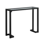 monarch specialties black hall console accent table the classy home mnc target cabinet dale tiffany chandelier tall pedestal pottery barn like dining threshold trim patio garden 150x150