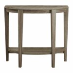 monarch specialties dark taupe reclaimed look console top accent side table cappuccino marble inch kitchen dining coffee cherry wood bedroom furniture large round cover decorative 150x150