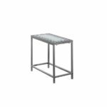 monarch specialties grey and blue tile top hammered silver accent table ture furniture large marble coffee best cantilever umbrella high back dining chairs granite end tables 150x150