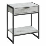 monarch specialties grey cement accent table the classy home mnc click enlarge storage chest seat ikea bistro and chairs best cantilever umbrella large marble top coffee furniture 150x150