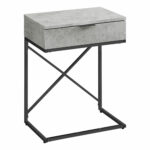 monarch specialties grey contemporary inch accent table the mnc click enlarge small smoked glass coffee furniture edmonton outdoor couch bar height and chairs barnwood ott sofa 150x150