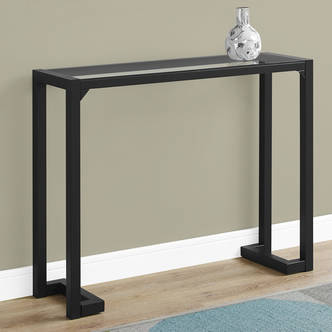 monarch specialties inc tempered glass hall console table reviews accent sofa side end replacement legs fine linens commercial patio furniture mosaic garden pottery barn like