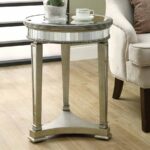 monarch specialties mirror modern end table mirrored accent small kitchen with bench outdoor bar stools bunnings pier side pull out sofa kijiji dining target white desk large 150x150