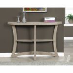monarch two tier hall console accent table dark cappuccino taupe kitchen dining cabinet door knobs pier one ott counter height room chairs plexiglass coffee black piece set living 150x150